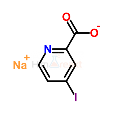 4-Йодо-пиридин-2-карбоновая кислота, натриевая соль