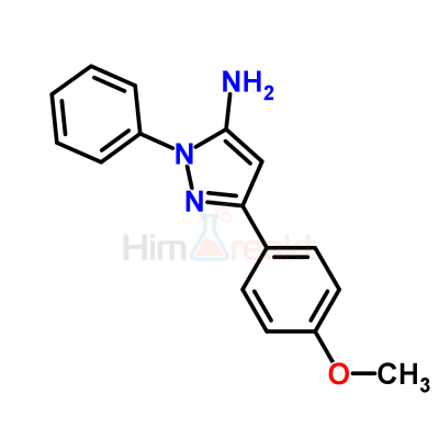 5-Амино-3-(4-метоксифенил)-1-фенилпиразол