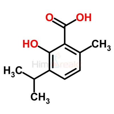 2-Гидрокси-3-изопропил-6-метилбензойная кислота