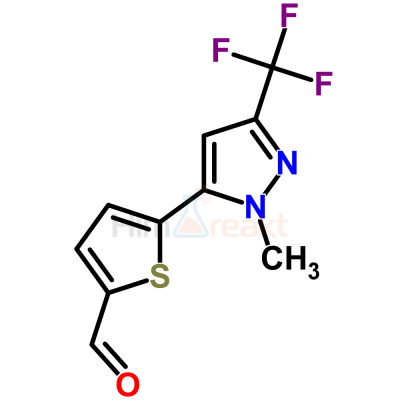 2-[1-Метил-3-(трифторметил)пиразол-5-ил]тиофен-5-карбоксальдегид