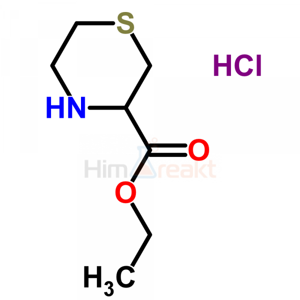 Тиоморфолин-3-карбоновая кислота этиловый эфир гидрохлорид