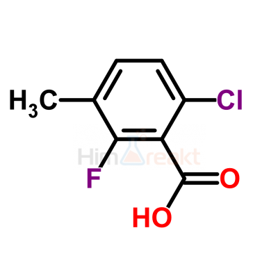 6-Хлор-2-фтор-3-метилбензойная кислота
