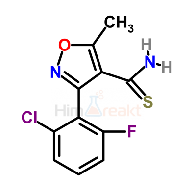 3-(2-Хлор-6-фторфенил)-5-метилизоксазол-4-тиокарбоксамид