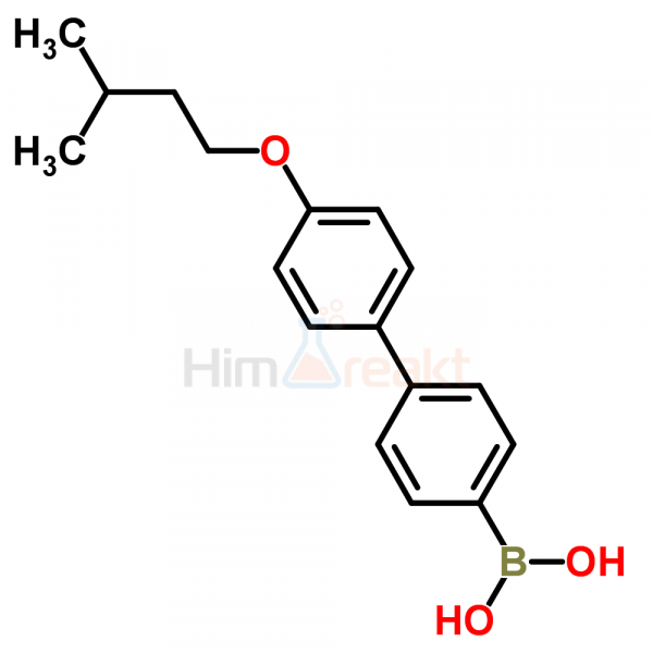 4-(4'-Изопентилоксифенил)фенилборная кислота