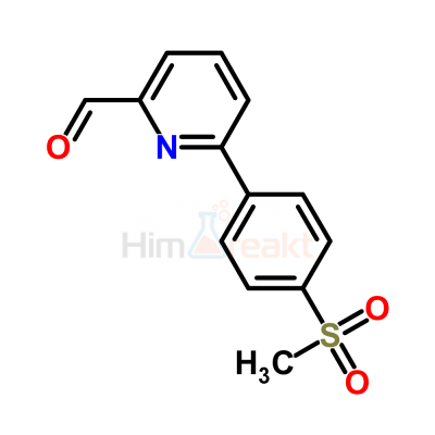 6-[4-(Метилсульфонил)фенил]-2-пиридинкарбоксальдегид