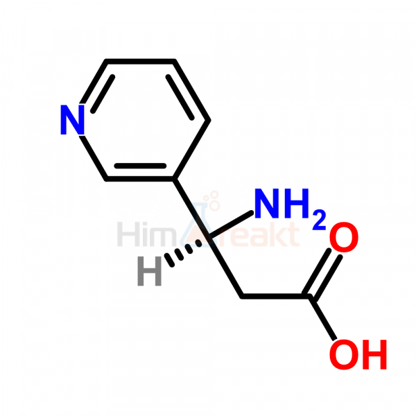 (S)-3-амино-3-(3-пиридил)-пропионовая кислота
