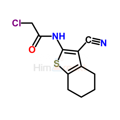 2-Хлор-N-(3-циано-4,5,6,7-тетрагидро-1-бензотиофен-2-ил)ацетамид