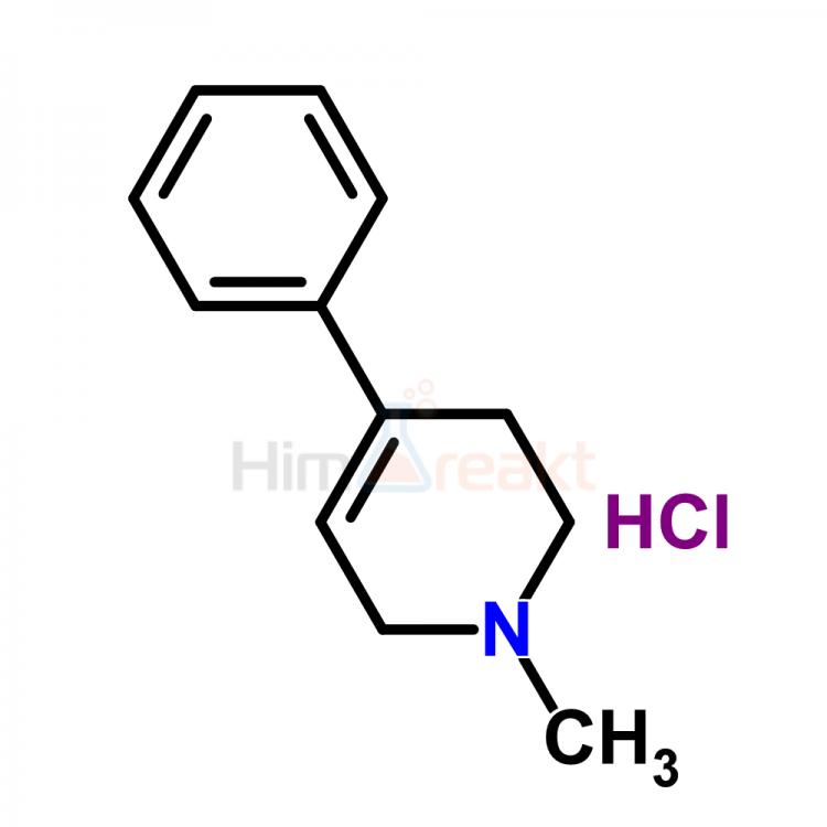 1-Метил-4-фенил-1,2,3,6-тетрагидропиридин гидрохлорид