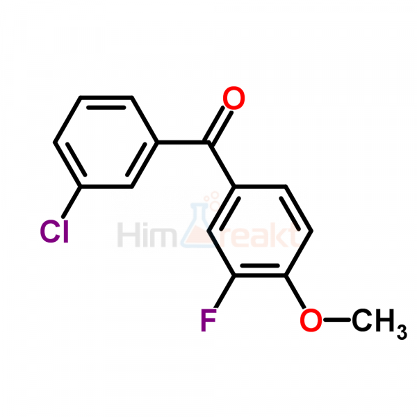 3-Хлор-3'-фтор-4'-метоксибензофенон