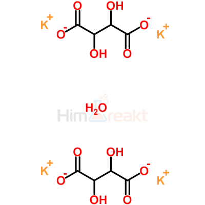 Калий L-тартрат полугидрат