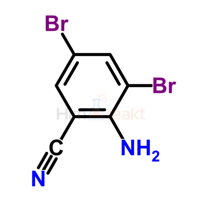 2-Амино-3,5-дибромбензонитрил
