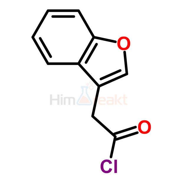 Бензо[b]фуран-3-илацетил хлорид