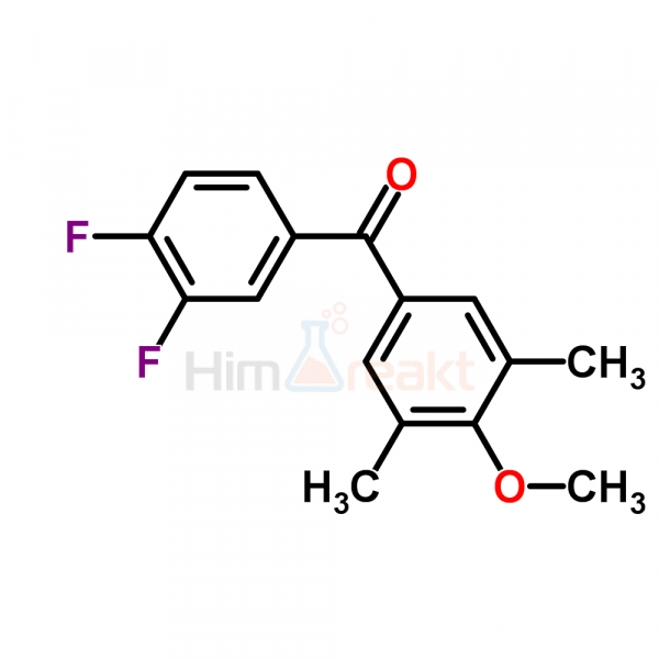 3,4-Дифтор-3',5'-диметил-4'-метоксибензофенон