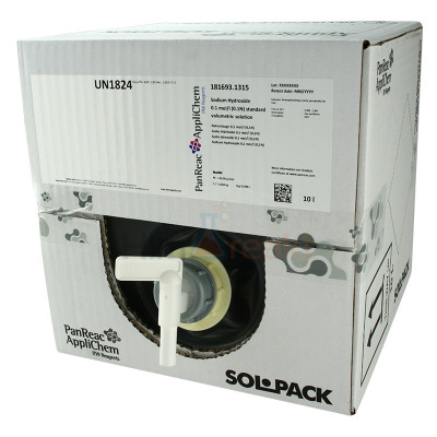 Натрия гидроксид, 0,1 моль/л р-р, SV, инд.-бромфеноловый голубой