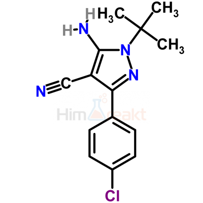 5-Амино-1-(трет-бутил)-3-(4-хлорфенил)-1H-пиразол-4-карбонитрил