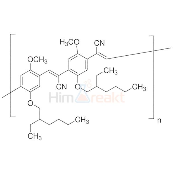 Поли(5-(2-этилгексилокси)-2-метокси-цианотерефталилиден)