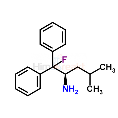 (R)-(+)-2-амино-1-фтор-4-метил-1,1-дифенилпентан
