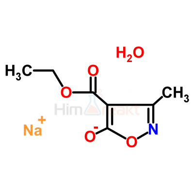 Этил 5-гидрокси-3-метил-4-изоксазолкарбоксилат натриевая соль гидрат