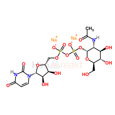 Уридин 5'-дифосфо-N-ацетилглюкозамин натриевая соль