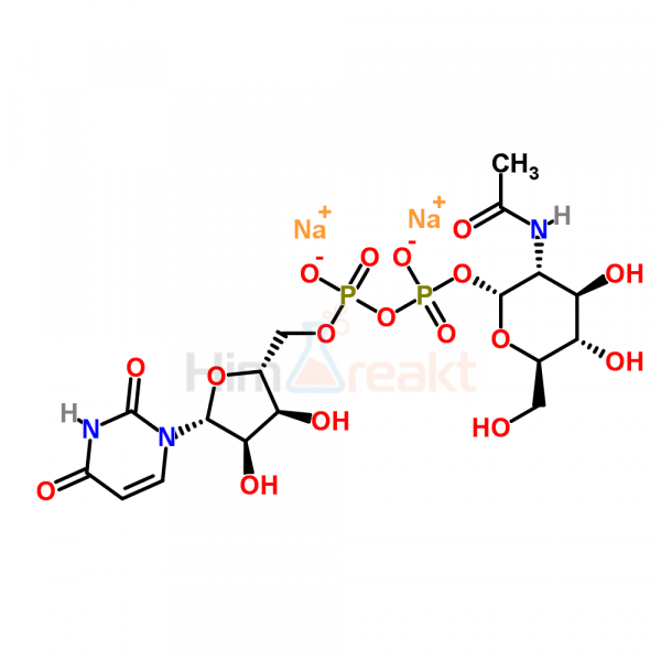 Уридин 5'-дифосфо-N-ацетилглюкозамин натриевая соль