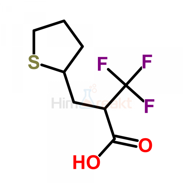 3,3,3-Трифтор-3-[(2-тетрагидротиенил)метил]пропионовая кислота