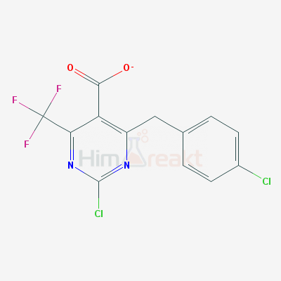 4-Хлорбензил 2-хлор-4-(трифторметил)пиримидин-5-карбоксилат