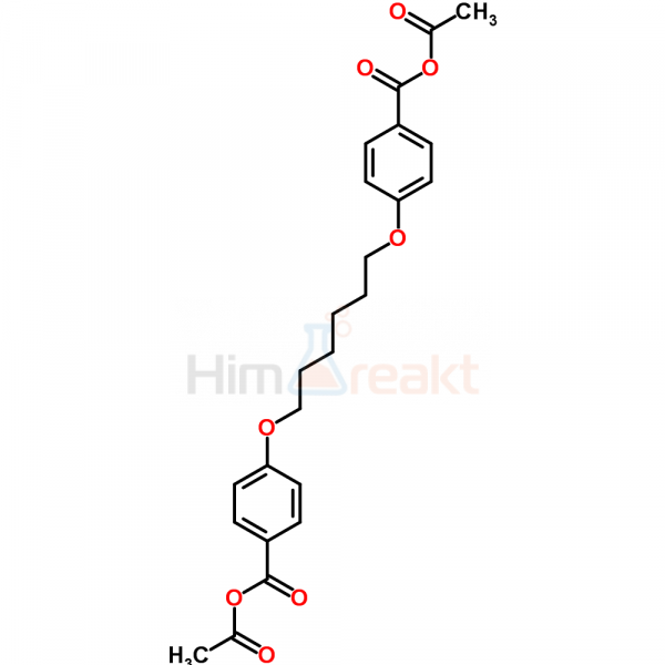 1,6-Бис(п-ацетоксикарбонилфенокси)гексан