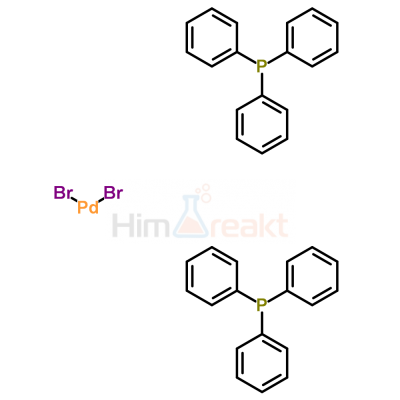 Транс-дибромбис(трифенилфосфин)палладий(II)