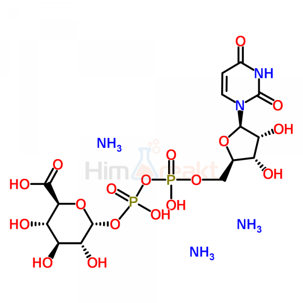 Уридин 5'-дифосфоглюкуроновая кислота триаммоний соль