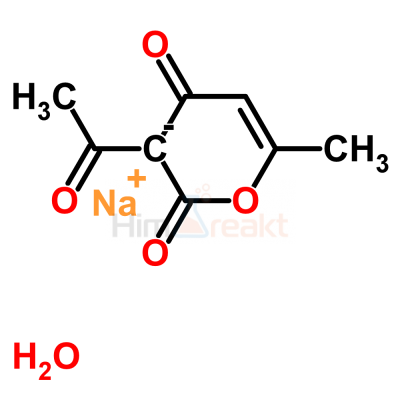 Дегидроуксусная кислота натриевая соль моногидрат