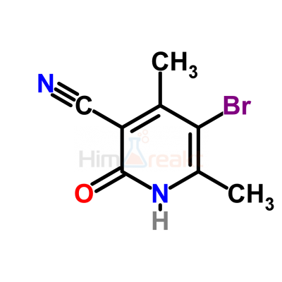 5-Бром-4,6-диметил-2-оксо-1,2-дигидро-3-пиридинкарбонитрил