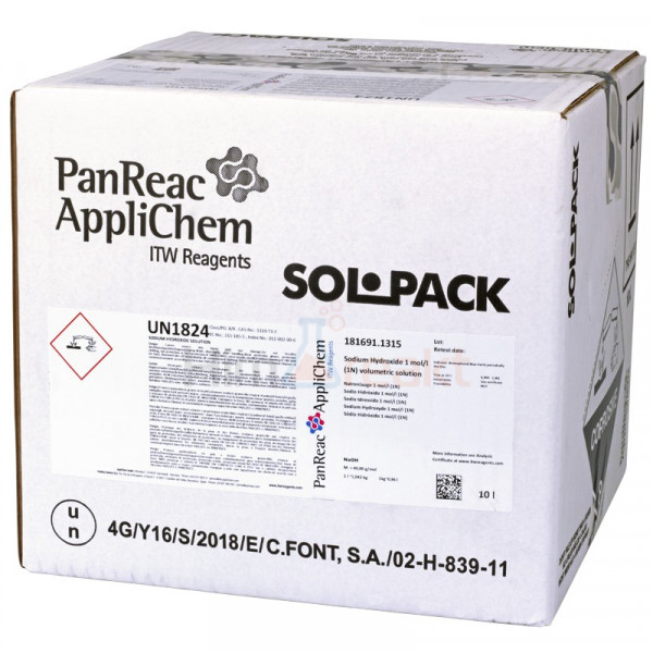 Натрия гидроксид, 1 моль/л р-р, SV