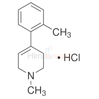 1-Метил-4-(2'-метилфенил)-1,2,3,6-тетрагидропиридин гидрохлорид