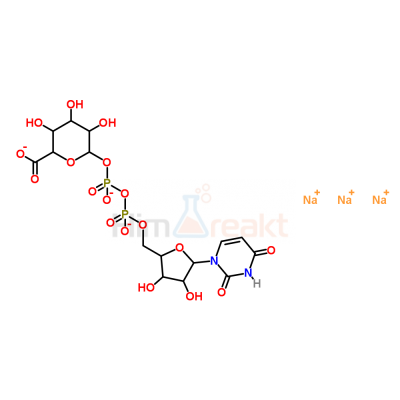 Уридин 5'-дифосфоглюкуроновая кислота тринатриевая соль