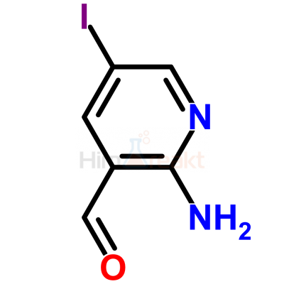 2-Амино-5-йодопиридин-3-карбоксальдегид