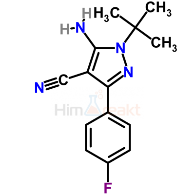5-Амино-1-(трет-бутил)-3-(4-фторфенил)-1H-пиразол-4-карбонитрил