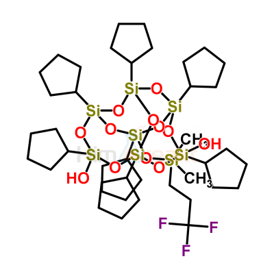 [[Диметил(трифторметил)этил]силилокси]гептациклопентилтрициклогептасилоксандиол