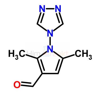 2,5-Диметил-1-(4H-1,2,4-триазол-4-ил)-1H-пиррол-3-карбальдегид