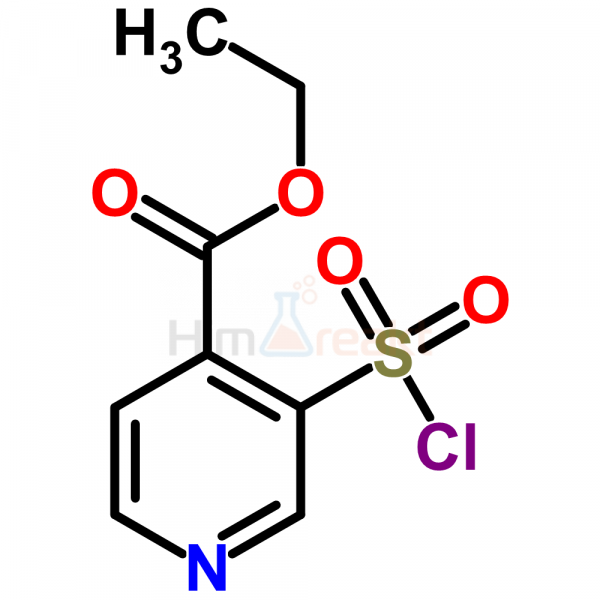 Этил 3-(хлорсульфонил)изоникотинат