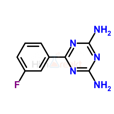 2,4-Диамино-6-(3-фторфенил)-1,3,5-триазин