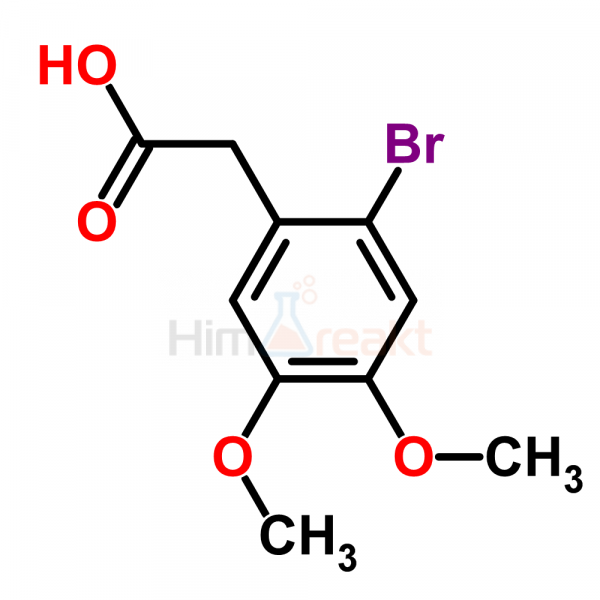 2-Бром-4,5-диметоксифенилуксусная кислота