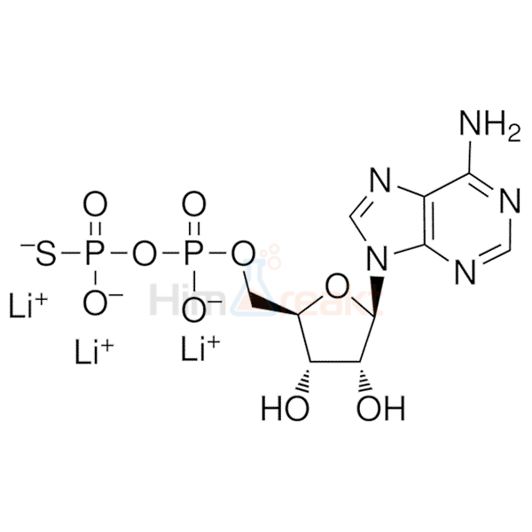 Аденозин 5'-[бета-тио]дифосфат трилитий соль