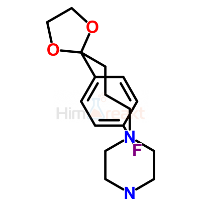 1-(3-[2-(4-Фторфенил)-[1,3]-диоксолан-2-ил]пропил)-пиперазин