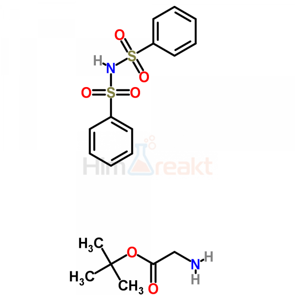 Глицин трет-бутиловый эфир дибензолсульфонимид соль