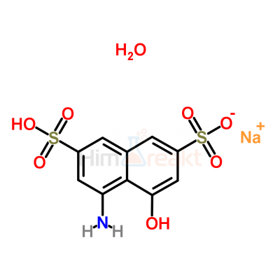 4-Амино-5-нафтол-2,7-дисульфоновая кислота мононатриевая соль гидрат