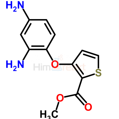 Метил 3-(2,4-диаминофенокси)-2-тиофенкарбоксилат