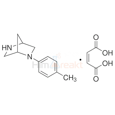 (1S,4s)-(-)-2-(4-метилфенил)-2,5-диазабицикло[2.2.1]гептан малеинат соль