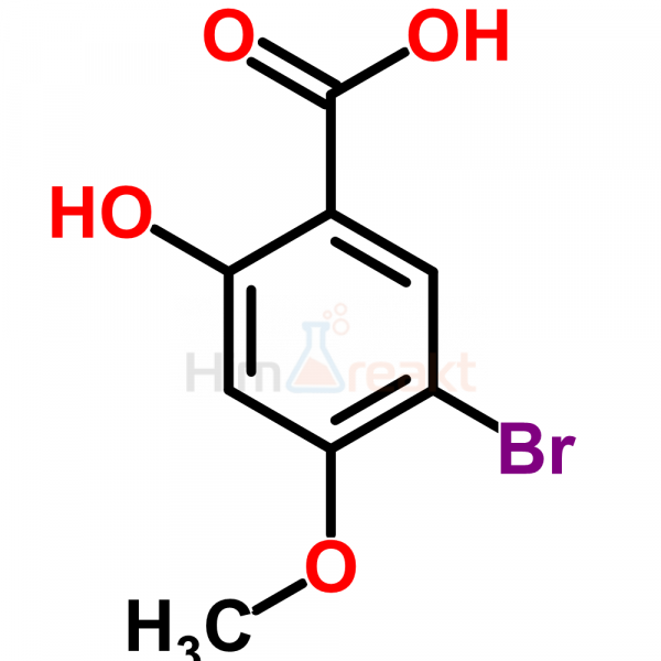 5-Бром-2-гидрокси-4-метоксибензойная кислота