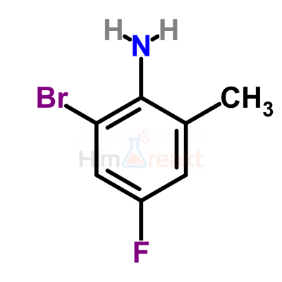 2-Бром-4-фтор-6-метиланилин