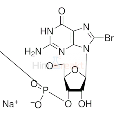 8-Бромгуанозин-3',5'-цикломонофосфат натриевая соль